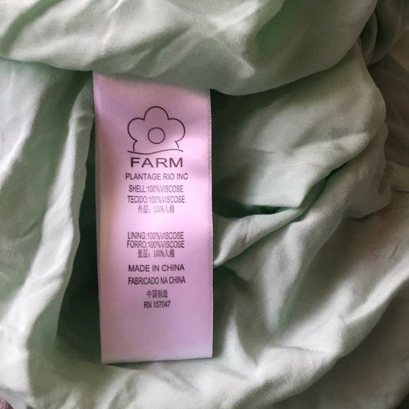 Farm Rio Serene Floral Maxi Dress Hibiscus M - Picture 10 of 10